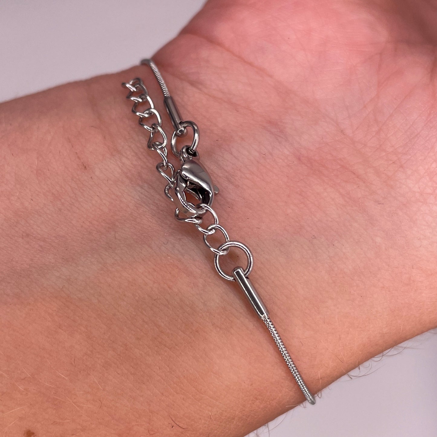 Bracciale tondo in argento