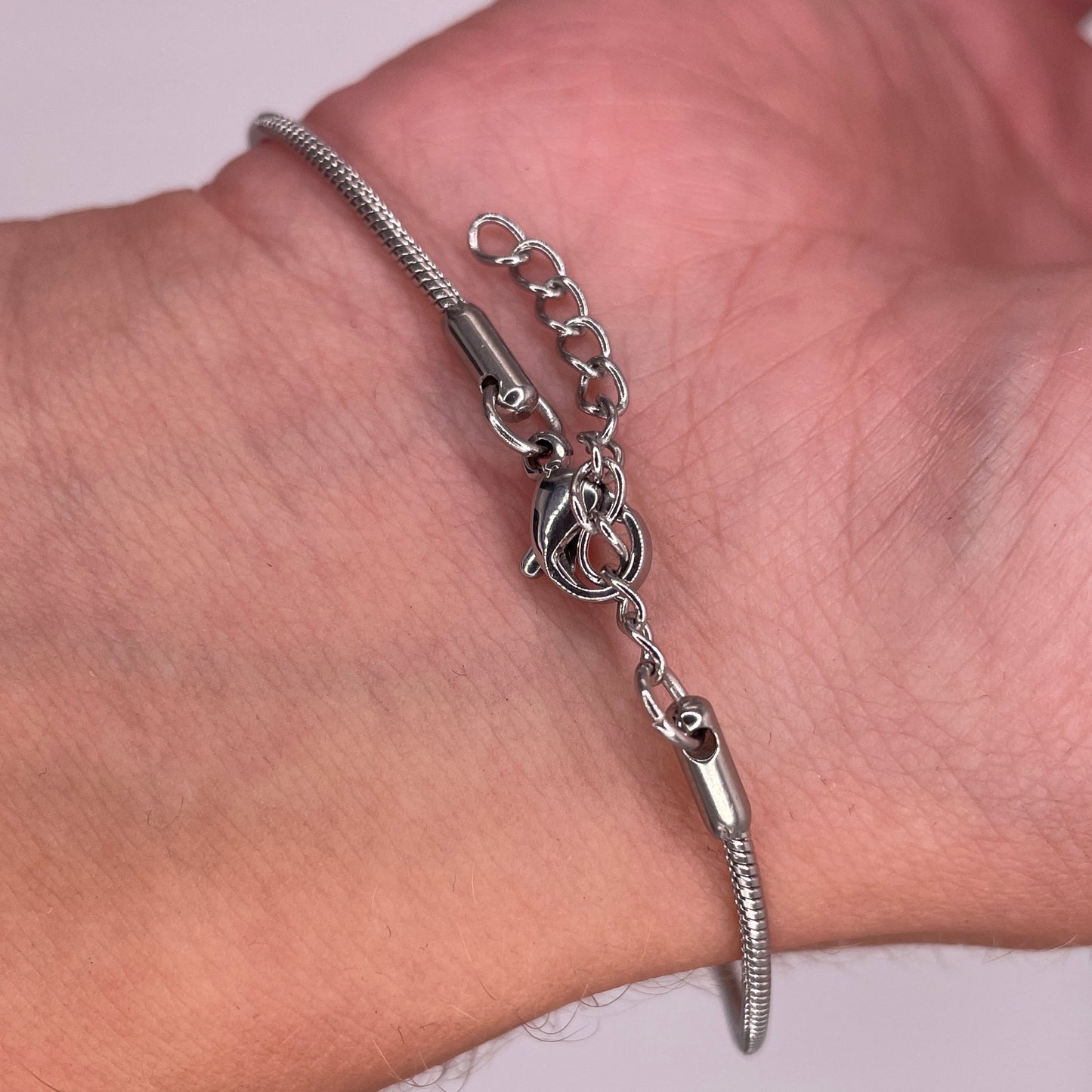 Bracciale tondo in argento