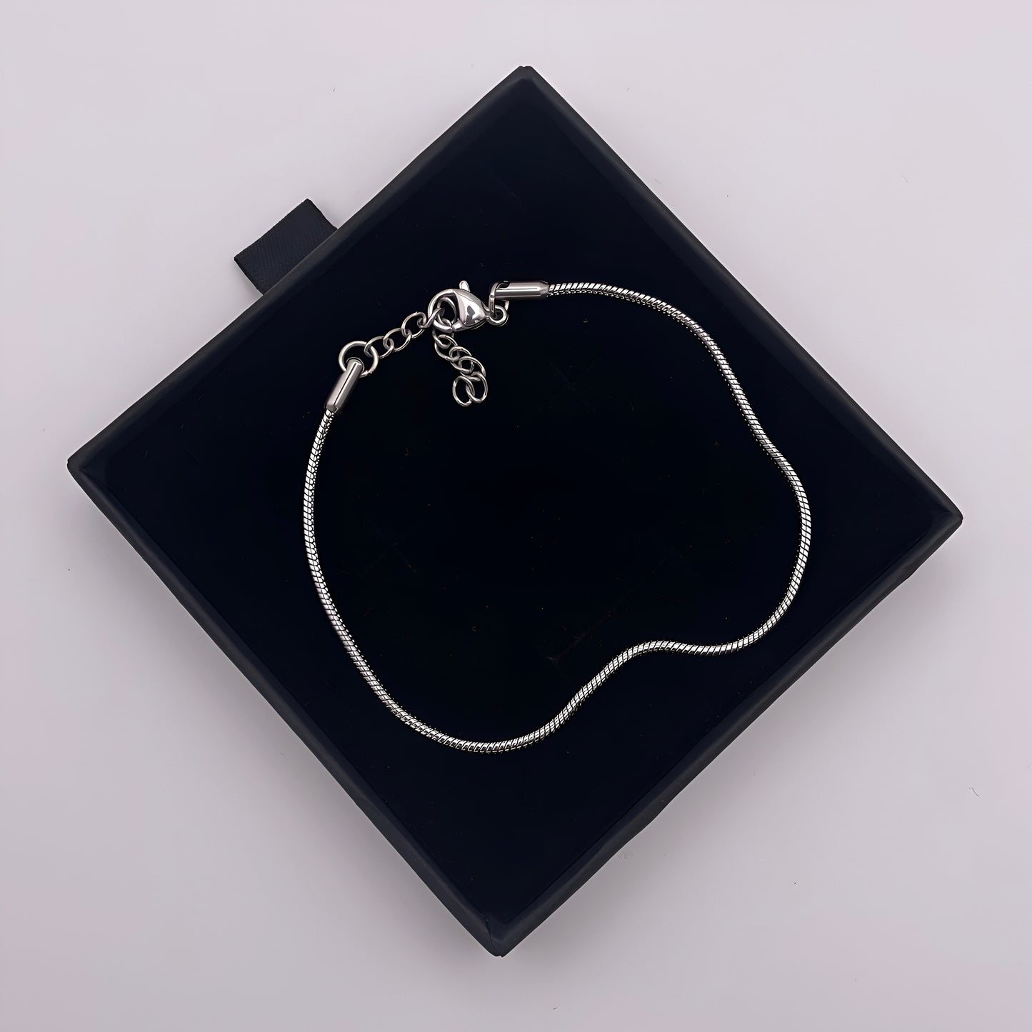 Bracciale tondo in argento