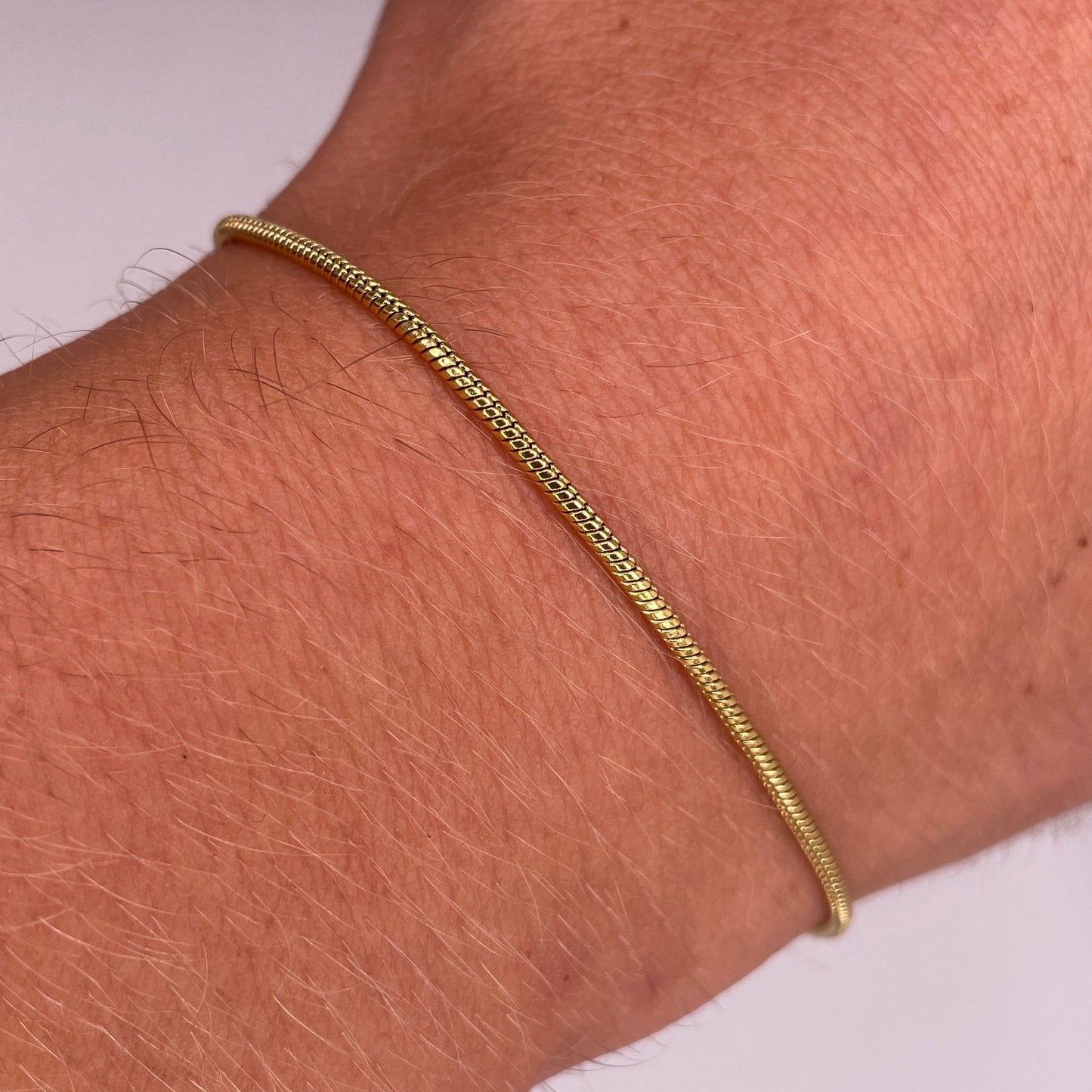 Round Gold Bracelet