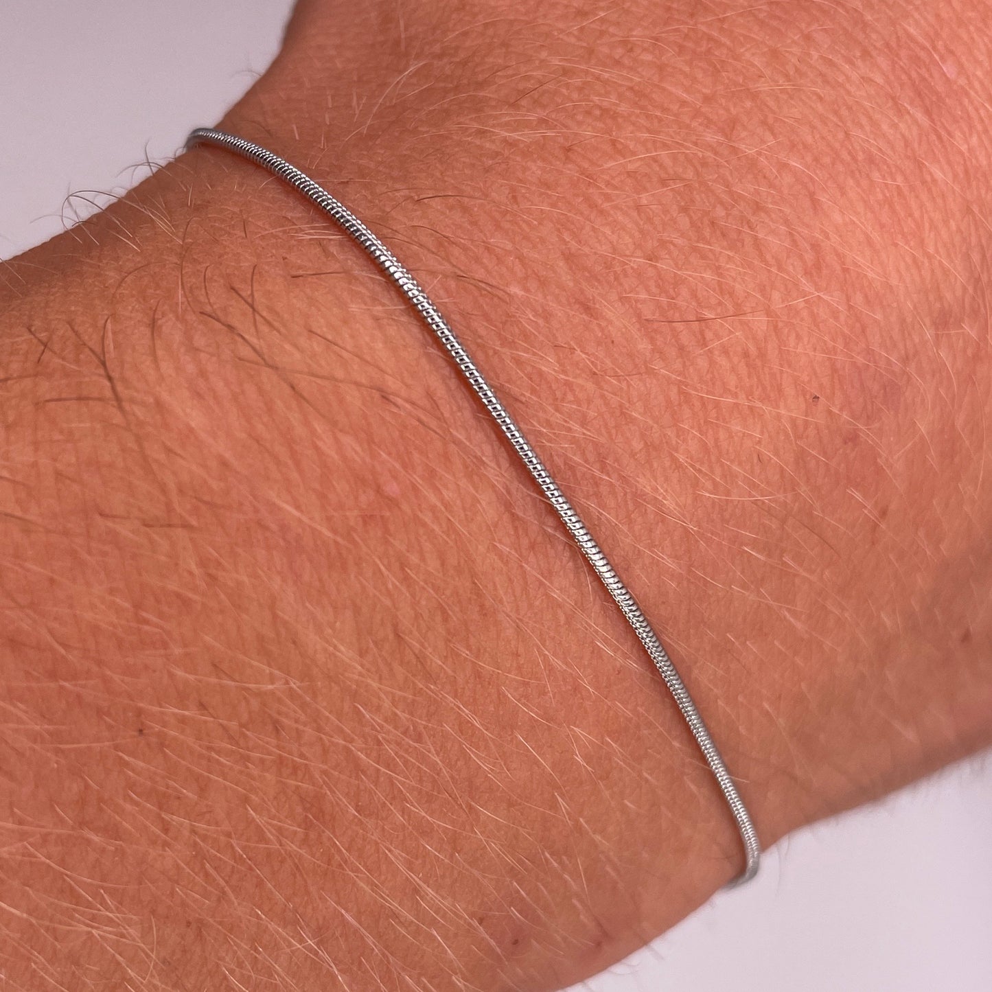 Round Silver Bracelet