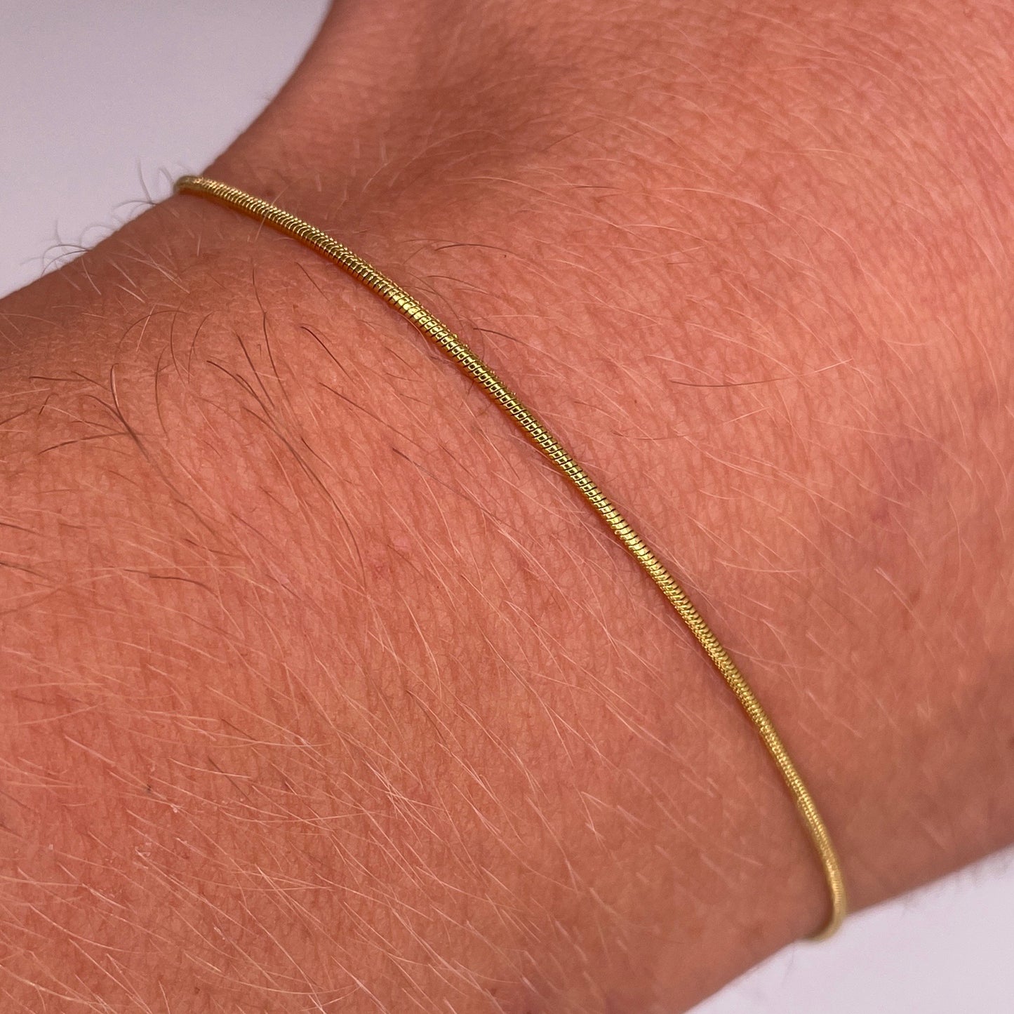 Round Gold Bracelet